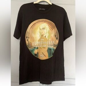 Billie Eilish T Shirt L Happier Than Ever Love Letter To LA Disney Graphic Print